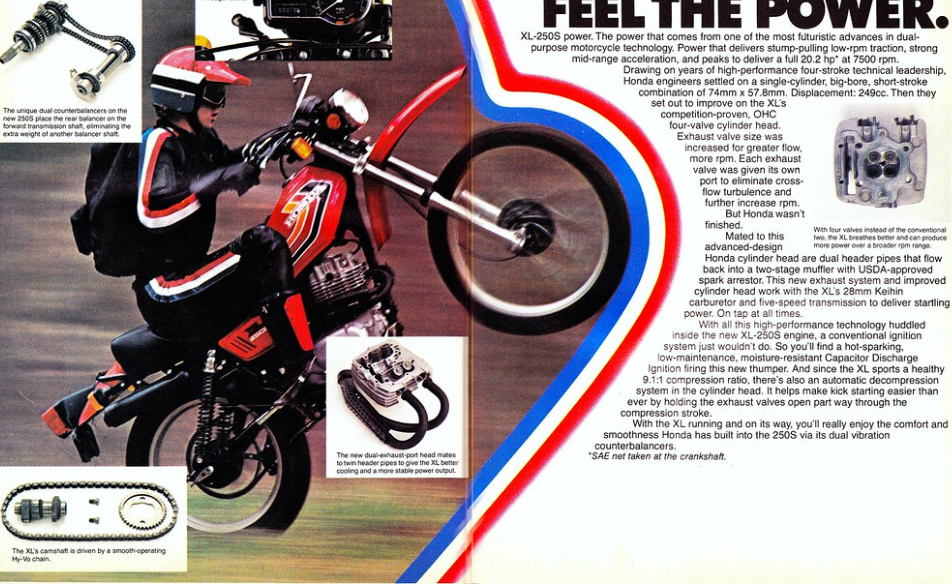 1978 Honda XL 250S